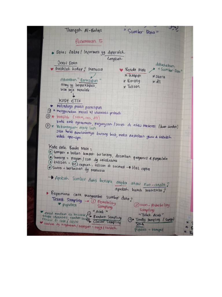 Note Class 3 | PDF