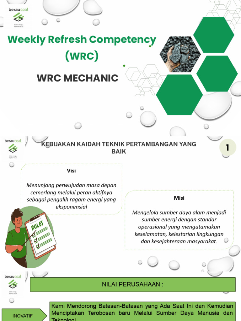 Materi WRC Mechanic (Updated) | PDF