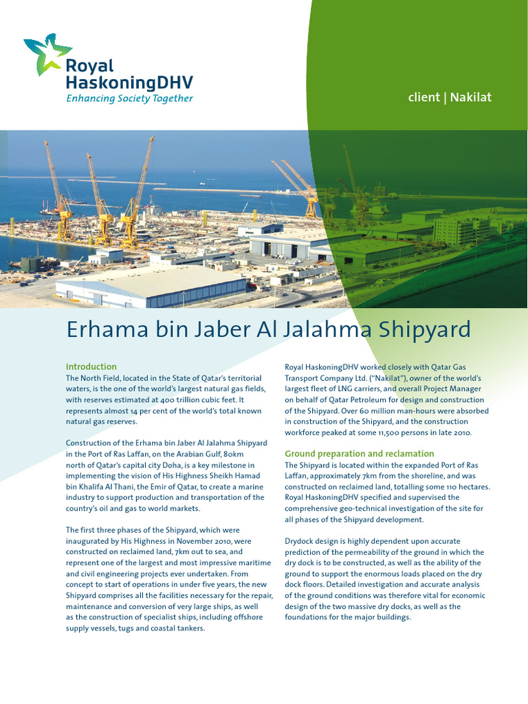 Erhama bin Jaber Al Jalahma Shipyard | PDF