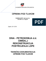 SANDRA VUCIC Dipl - Ing Stroj. Rekonstrukcija Postrojenja LDPE DINA Omišalj