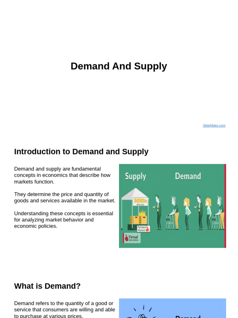 WHAT IS DEMAND AND SUPPLY WITH EXAMPLES visual data 5