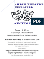 Auction Poster