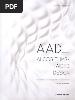 AAD Algorithms-Aided Design Parametric Strategies using