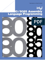 8080-8085 Assembly Language Programming (Intel)
