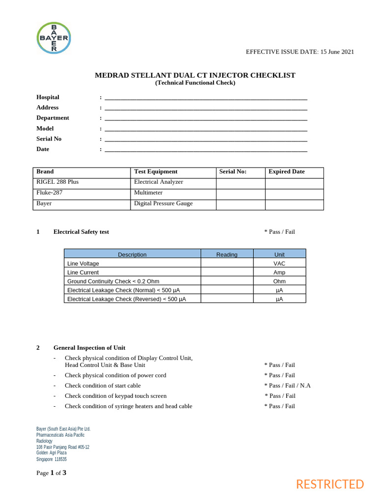 CT Injector Maintenance Guide | PDF | Electronics | Electrical Engineering
