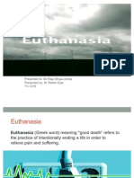 Euthanasia Defined and Classified
