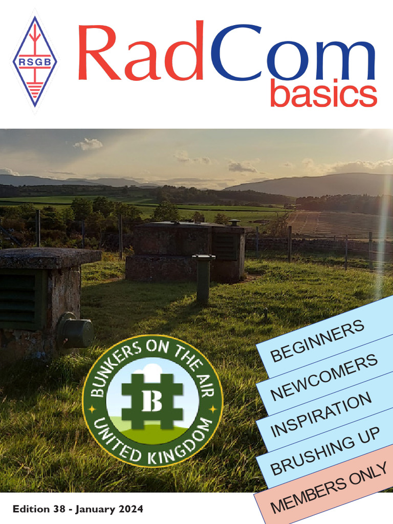 RadCom Basics January 2024 | PDF | Ionosphere | Antenna (Radio)