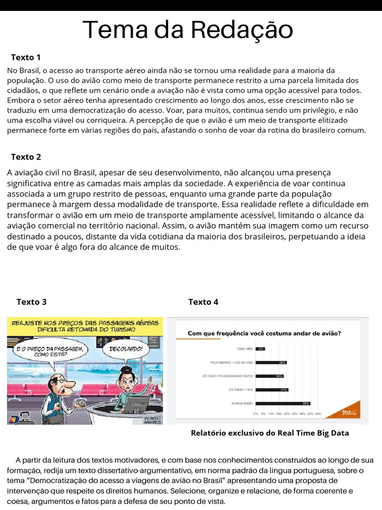 Tema de Redação PDF | PDF