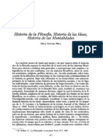 Diego Sanchez Meca - Historia de La Filosofia Historia de Las Ideas, Historia de Las Mental Ida Des