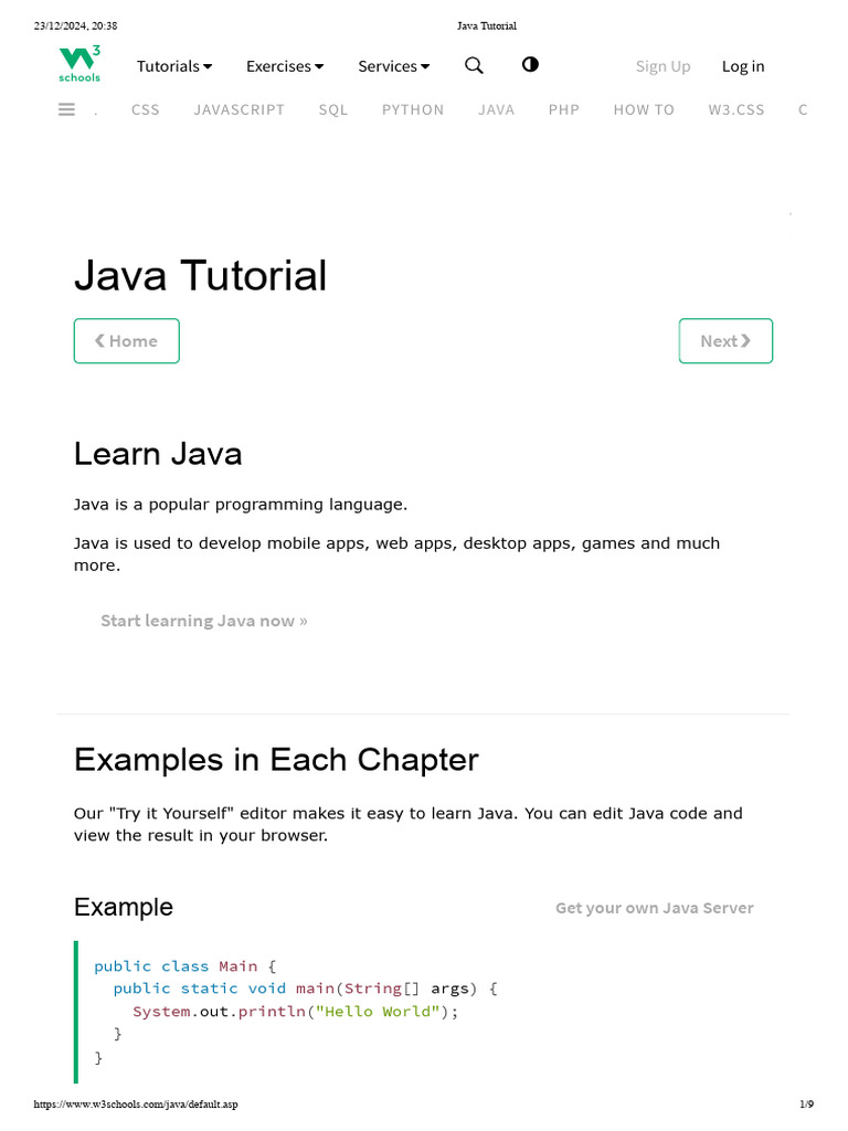 Java introduction to Jav545444 | PDF | Bootstrap (Front End Framework ...