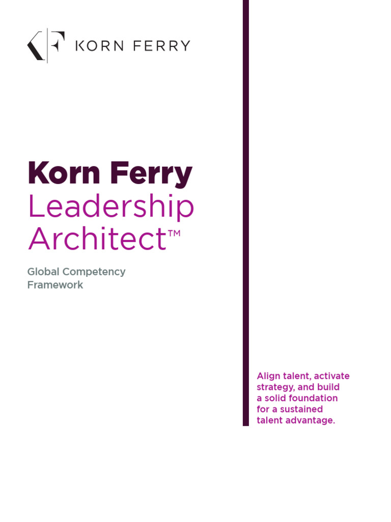 Korn Ferry: Leadership Architect | PDF | Leadership | Business