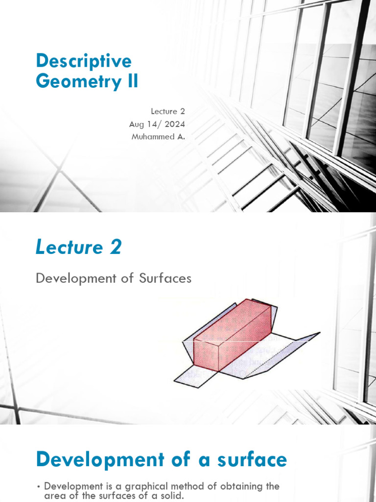 MA24-DG2-L2 (Development of Surfaces) | PDF | Shape | Triangle