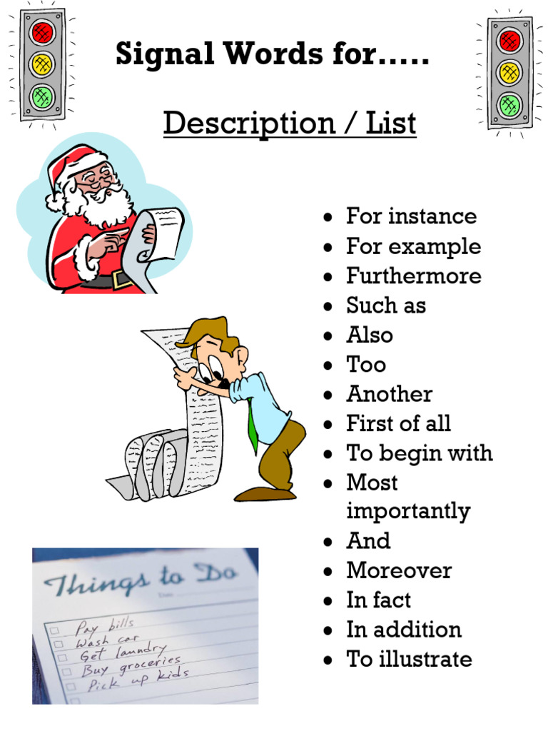 Signal Words for Effective Writing | PDF