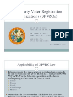 Third Party Voter Registration Organizations 12-19-2011 FINAL