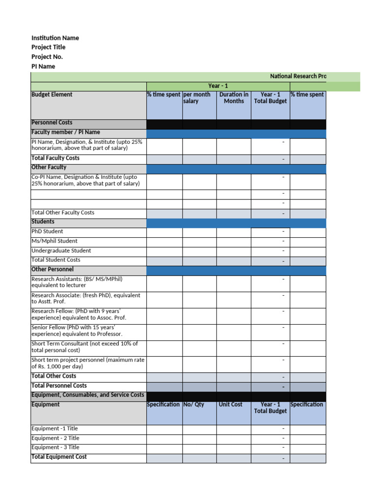 Monthly Expense Sheet Template | PDF