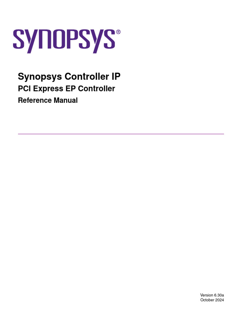 PCI Express EP Controller Manual | PDF | License | Computing