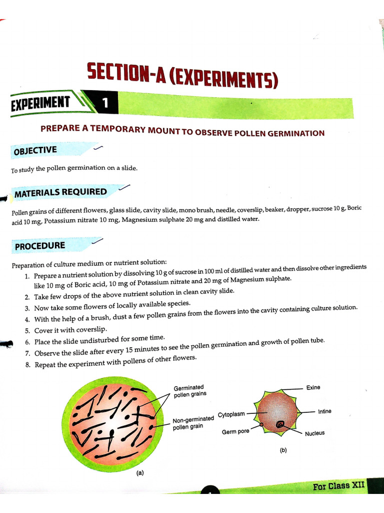 Bio. Section A | PDF