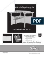 Bellagio Pergola Instructions