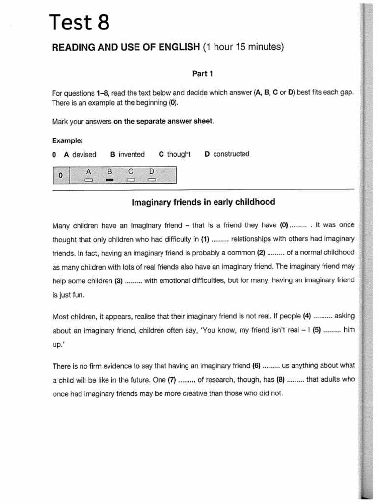Test+8.+-+Reading+and+UoE+pdf | PDF