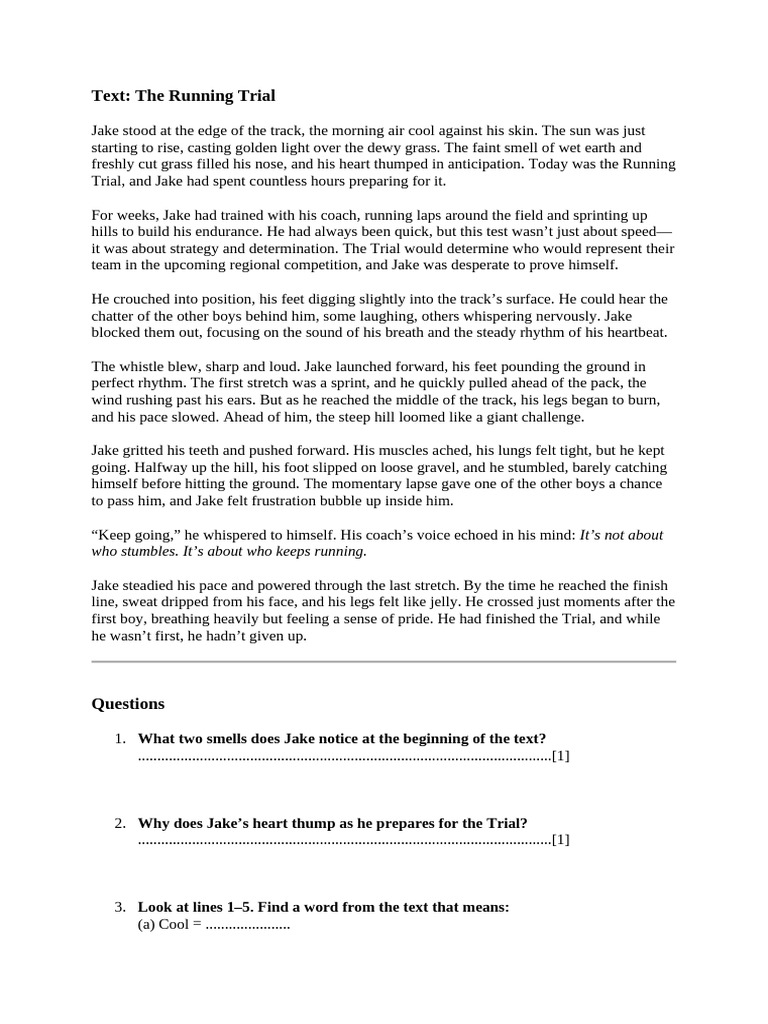 Mock Test English Pdf