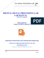Digital Signal Processing Lab