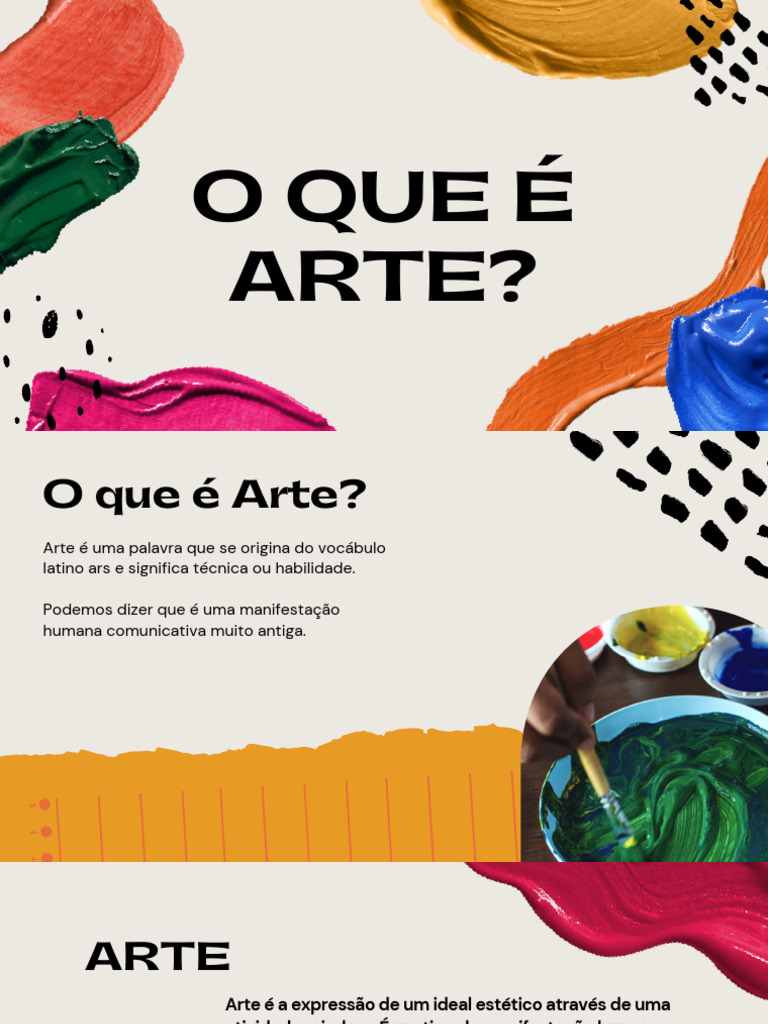 Definição e Tipos de Arte | PDF