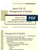 Chap009 and Chap010 Quality MGT