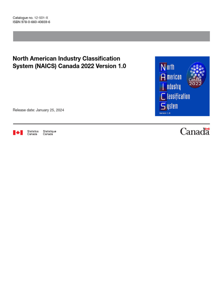 12 501 X 2022001 Eng | PDF | Standard Industrial Classification | North ...