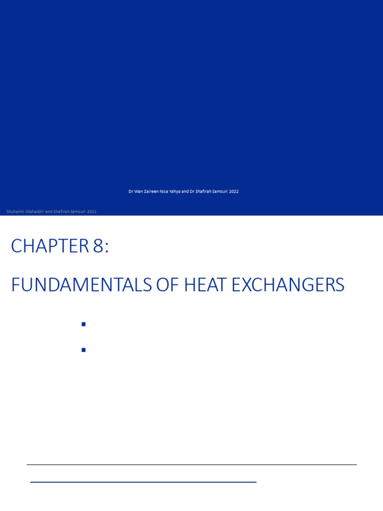 Fundamentals of Heat Exchangers Guide | PDF | Heat Exchanger | Energy ...