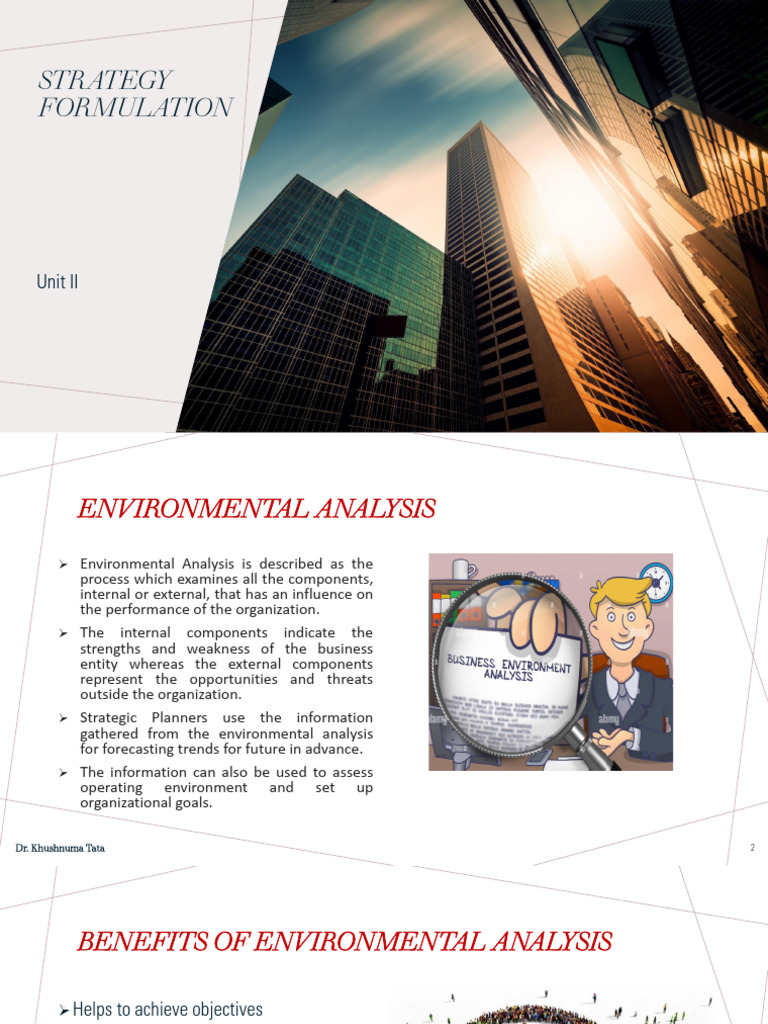 Unit 2 | PDF | Strategic Management | Swot Analysis