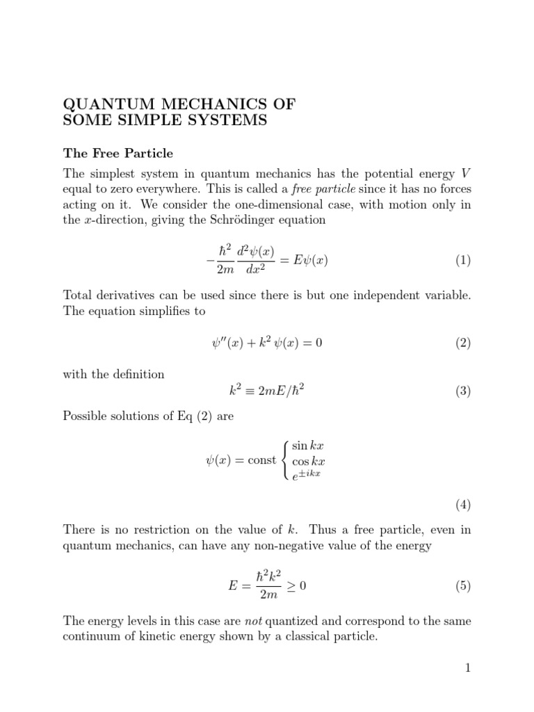 Potential Box | PDF | Wave Function | Applied And Interdisciplinary Physics