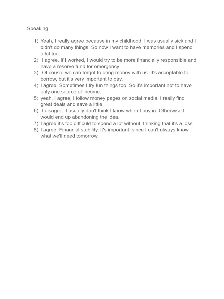 Speaking | PDF