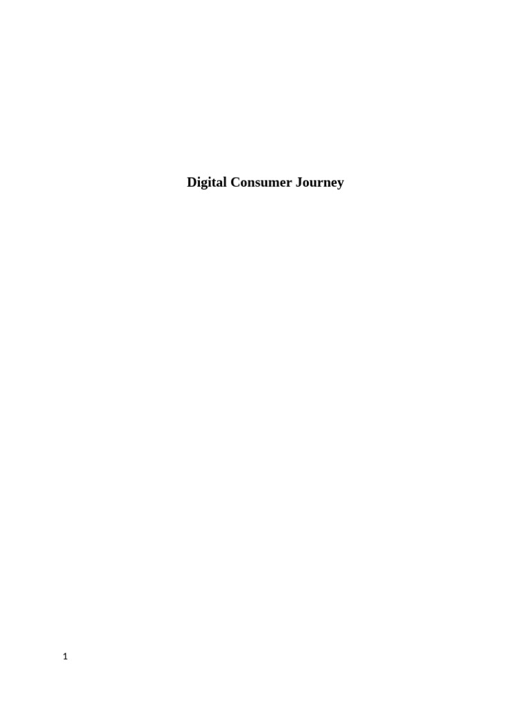 H&M's Digital Consumer Journey Analysis | PDF | Consumer Behaviour | Brand