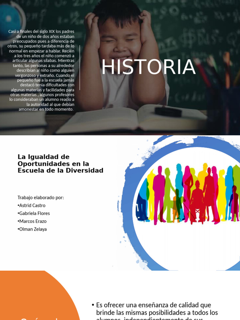 Igualdad de Oportunidades en Educación | PDF | Plan de estudios | Escuelas