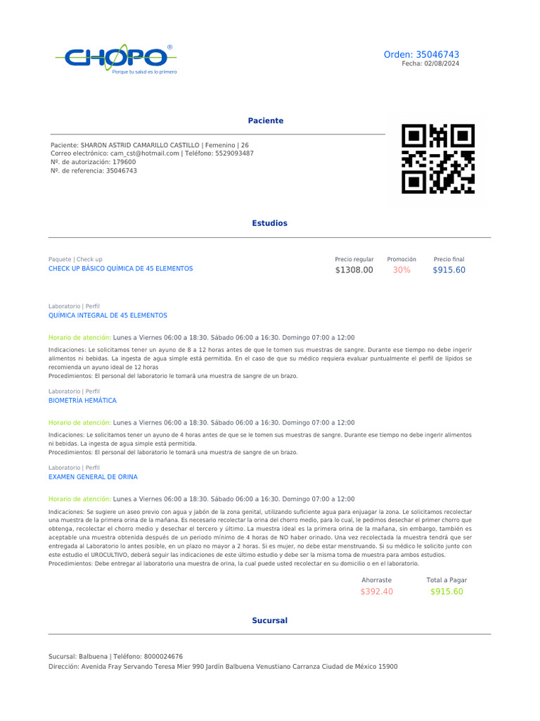 Check Up Básico Química 45 Elementos | PDF
