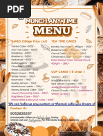 Cake City Menu and Prices | PDF | Cheesecake | Cakes