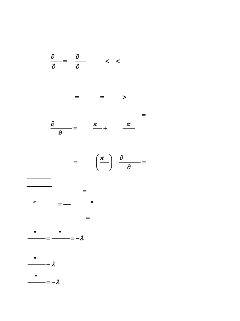 Answer of P. D .Equations | PDF | Subtraction | Mathematical Analysis