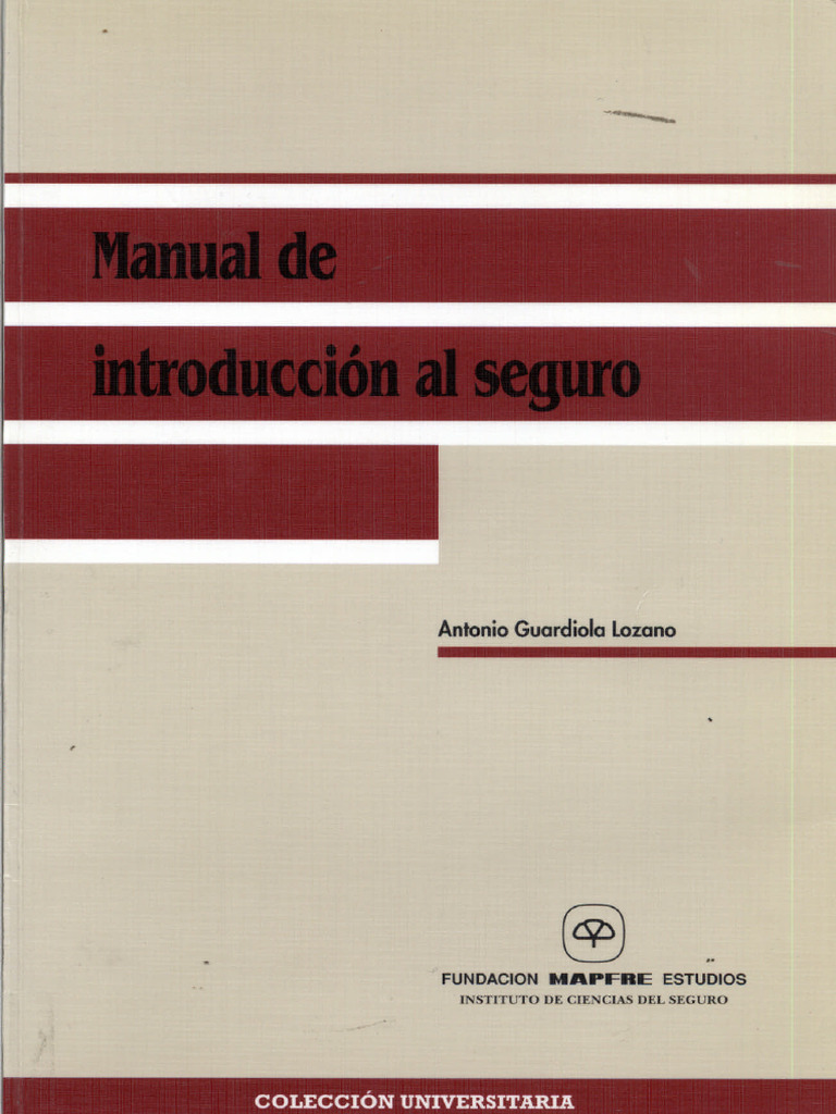 011 Manual de Introduccion Al Seguro | PDF