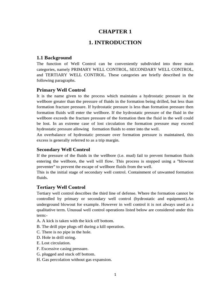Understanding Well Control Methods | PDF | Pressure | Blowout (Well ...