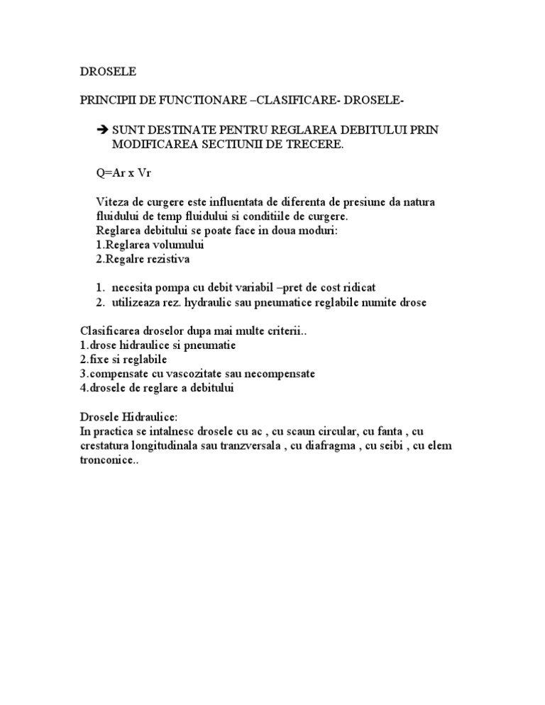 Drosele | PDF