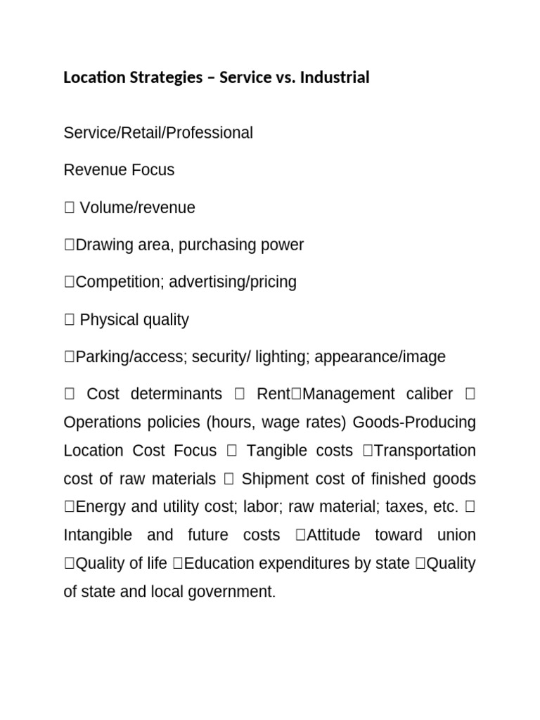 Location Strategies Pdf Geographic Information System Retail