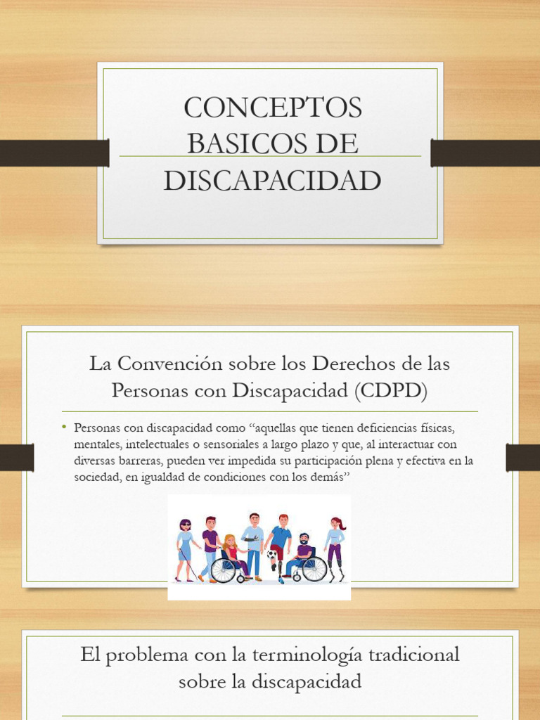 Enfoque de Derechos en Discapacidad | PDF | Invalidez | Mente