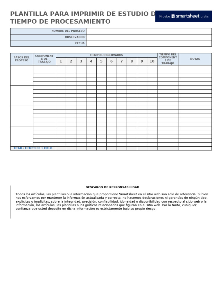 IC-Printable-Process-Time-Study-28061_WORD_ES | PDF