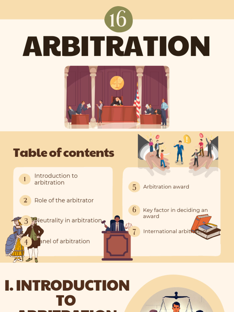 [GROUP 16] VISUAL AIDS | PDF | Arbitration | Mediation