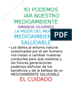 Como Podemos Cuidar Nuestro Medioambiente