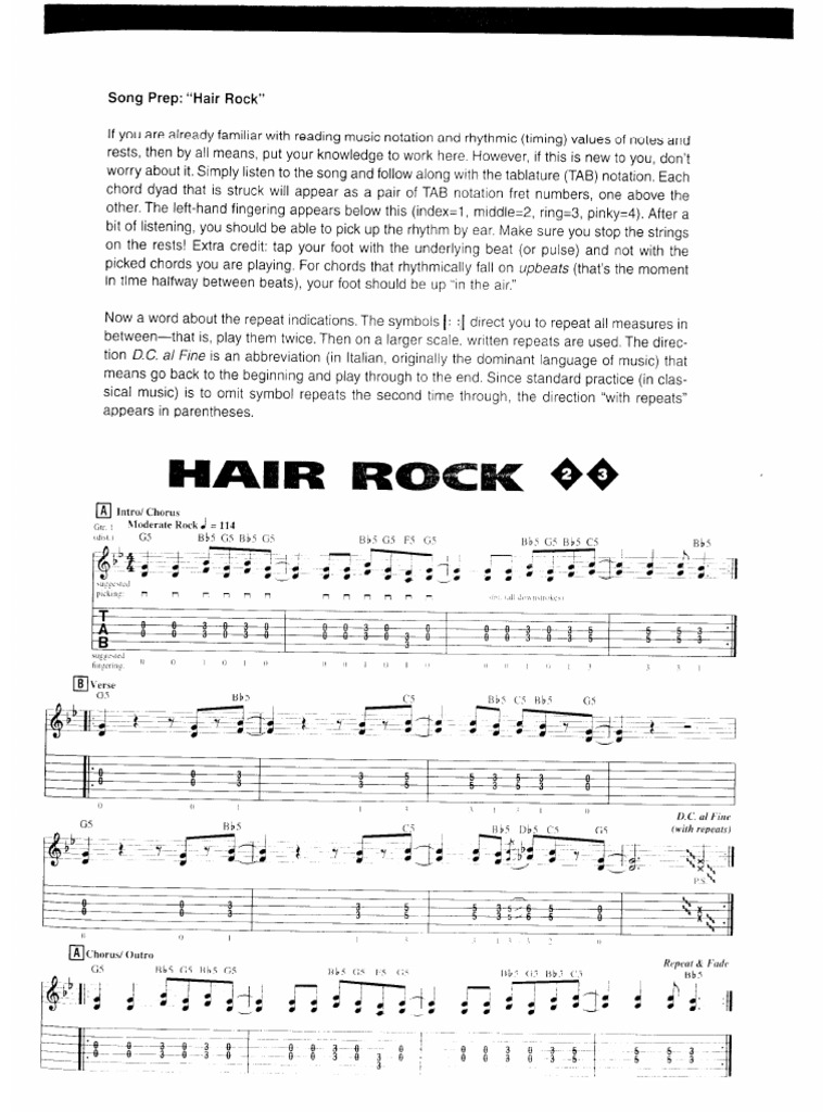 Hair Rock-Troy Stetina | PDF