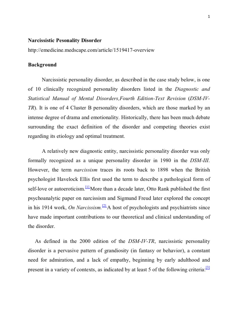 Narcissistic Personality Disorder 2 Risperidone Psychiatric Medication