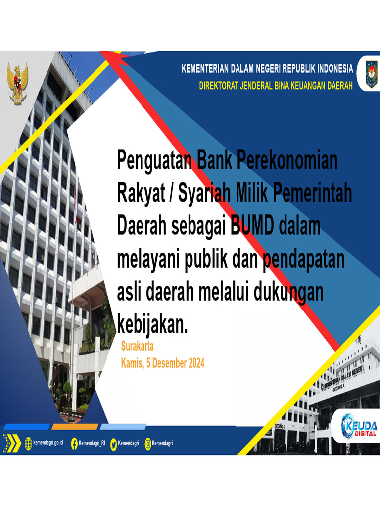 Permendagri No. 21 Tahun 2024 tentang BPR | PDF