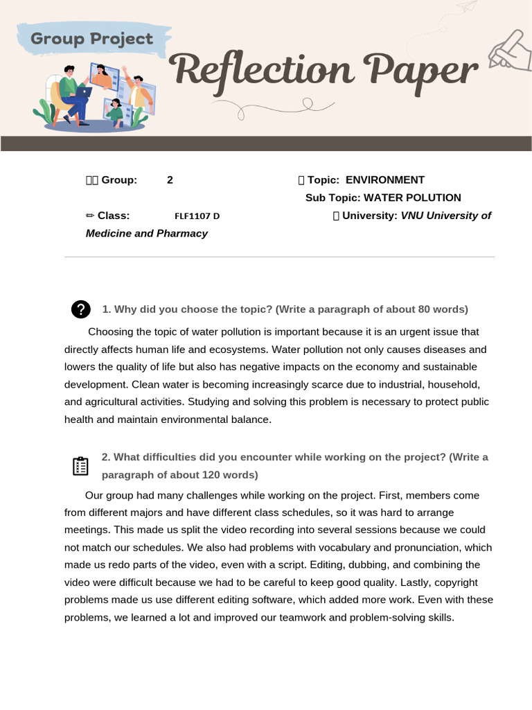 Field-Trip-Reflection-Template - b1-lms GROUP 2 | PDF