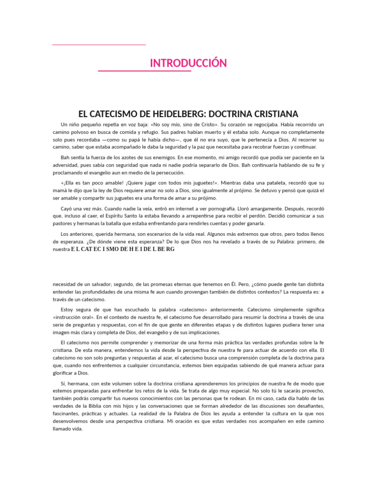INTRODUCCIÓN | PDF | Cristo (título) | Creencia religiosa y doctrina